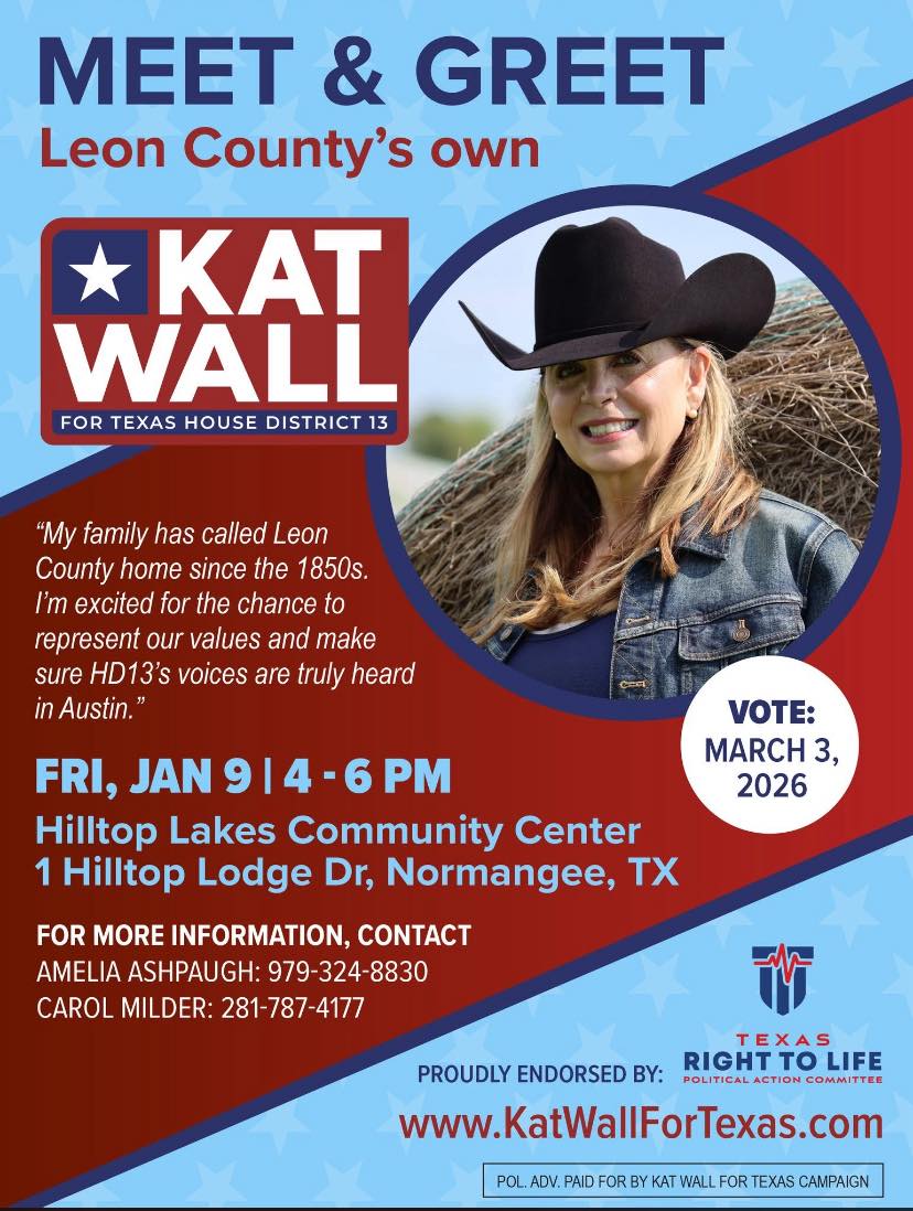 Meet & Greet with State House Rep. for District 13 - Kat Wall