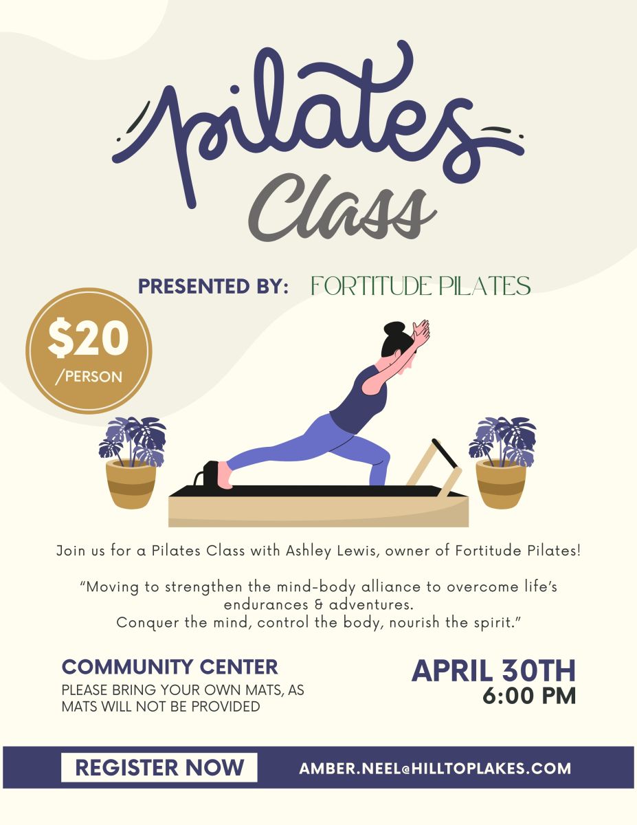 Pilates Class Flyer