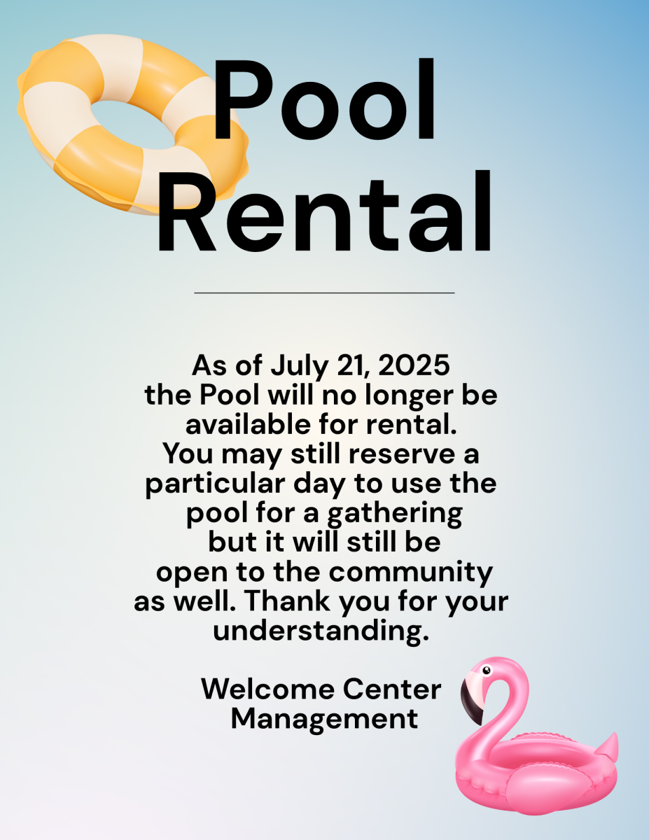 Pool Rental Update