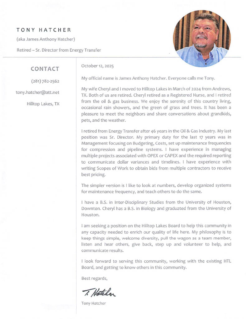 Tony Hatcher Bio
